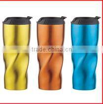 16oz Stainless Steel Travel Mug, starbucks style, twist body