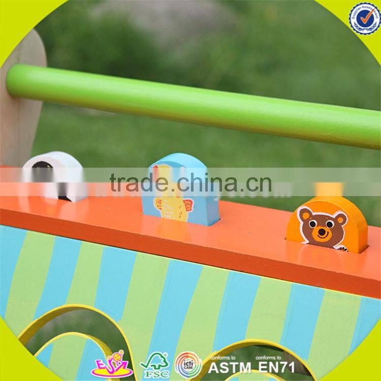 wholesale multi function baby wooden walker cheap baby wooden walker best gift baby wooden walker W16E039
