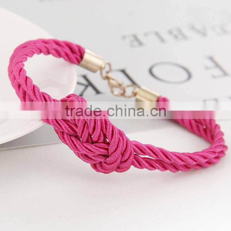 handmade infinity knot bracelet nautical bracelet rope bracelet