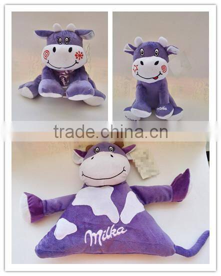 Promotion Cow Stuffed Plush Toy/plush mini cow toy/plush stuffed animal cow