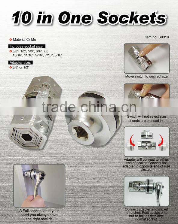 10 in One Sockets