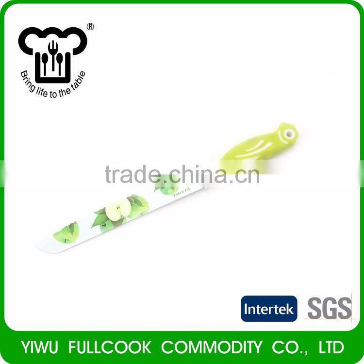 Latest arrival fruit pattern colored stainless paring fruit knife with cover