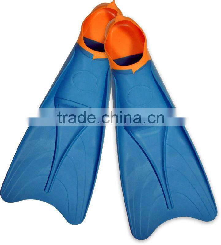 Long flipper for adult unisex oem color diving fin