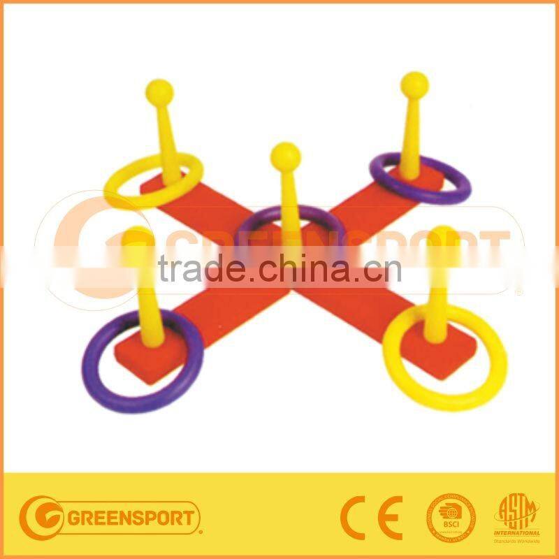 plastic ring toss game for kids training