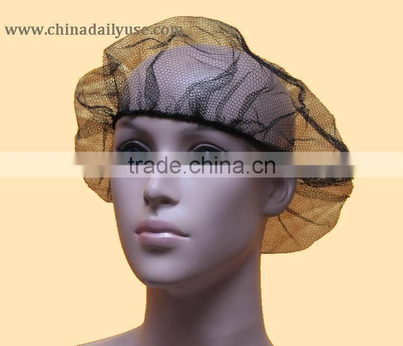 disposable bouffant hairnet for workers