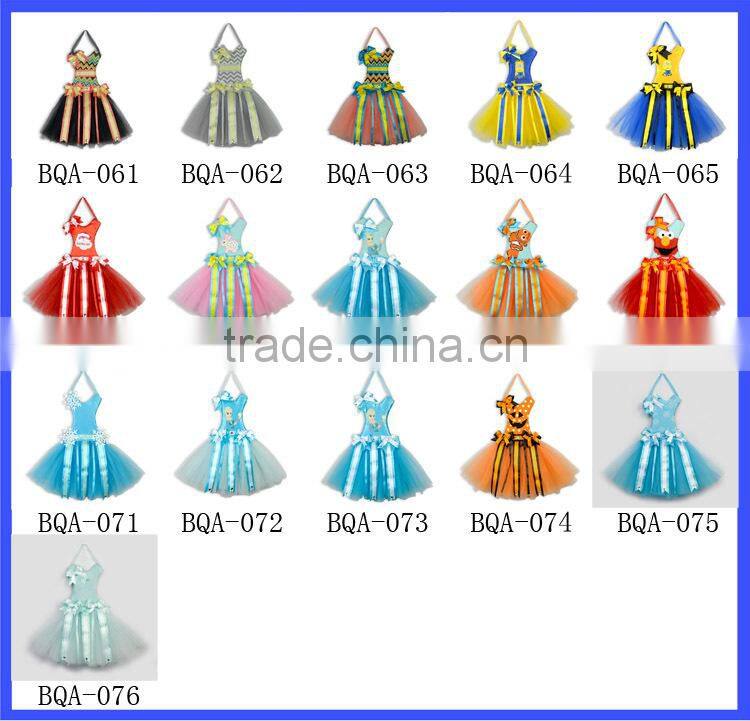 2014 Snowflake Themed Tutu Bow Holder with Three Bow-Tie Fashion Gift and Home Decoration