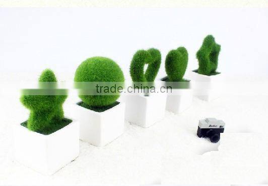 valentine day gifts birthday present flocking lovely tree artifical flowers for sweetheart