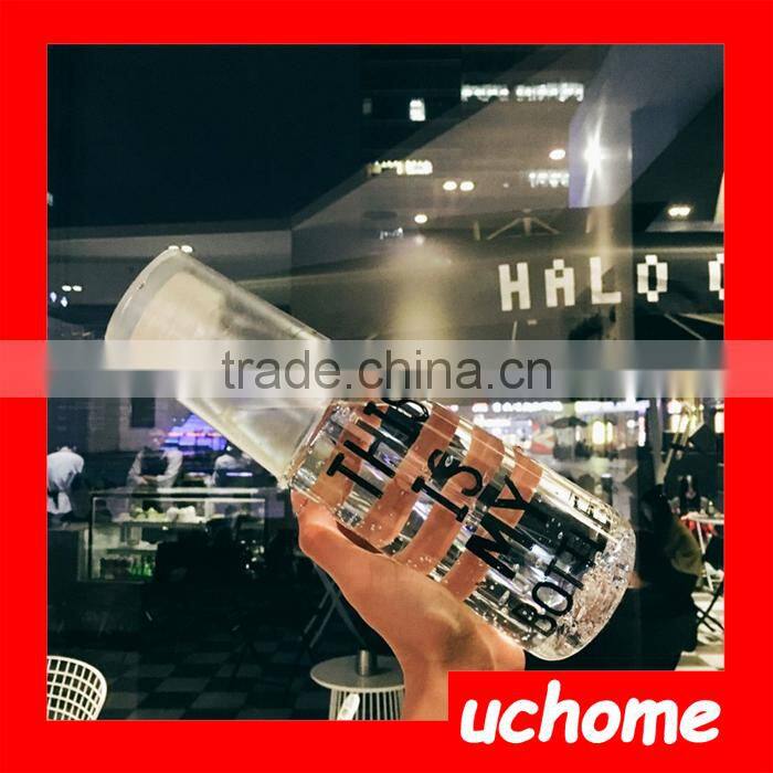 UCHOME 2017 Hot Sale Clear Plastic Drinking Water Bottle Wholesale