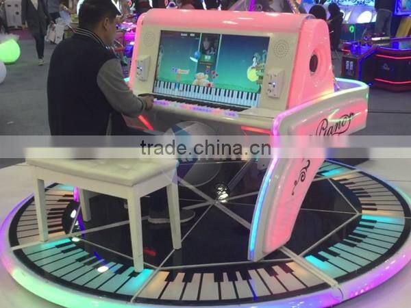 Simulator piano game machine For Kids coin operated piano keyboard coin operated game machine for sale