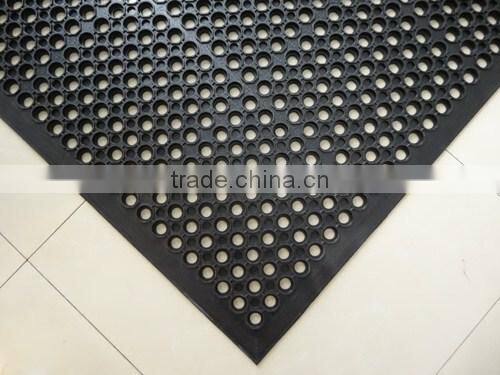 anti-slip rubber floor mat anti-fatigue mat