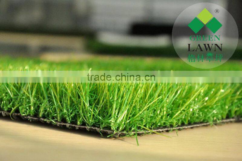 2017 China artificial landscape grass home yard garden install green colour