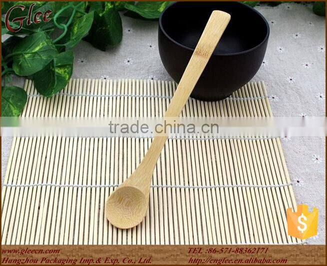 Eco-friendly And Exquisite Ice Cream Bamboo Spoon For Promotion