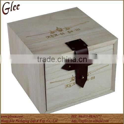 custom design wooden packing box for watches