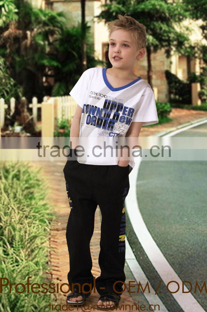 latest fashion boys stylish t-shirt kids short tee designs