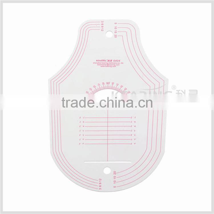 Kearing brand french curve ruler 1.2mm thickness sandwich line curve ruler for fashion design#6404