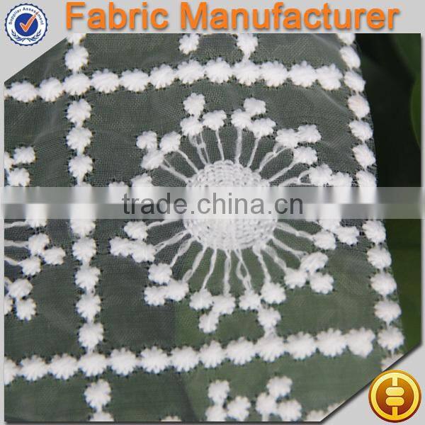 E cicheng textile Wholesale fashion purple heavy chemical lace fabric