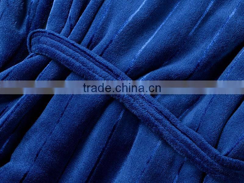 OEM custom factory warm windbreak 100% polyester silk pajamas