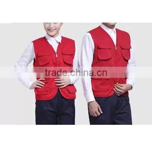 Chinese Factory Hot Wholesale Work Uniform/ Work Vest