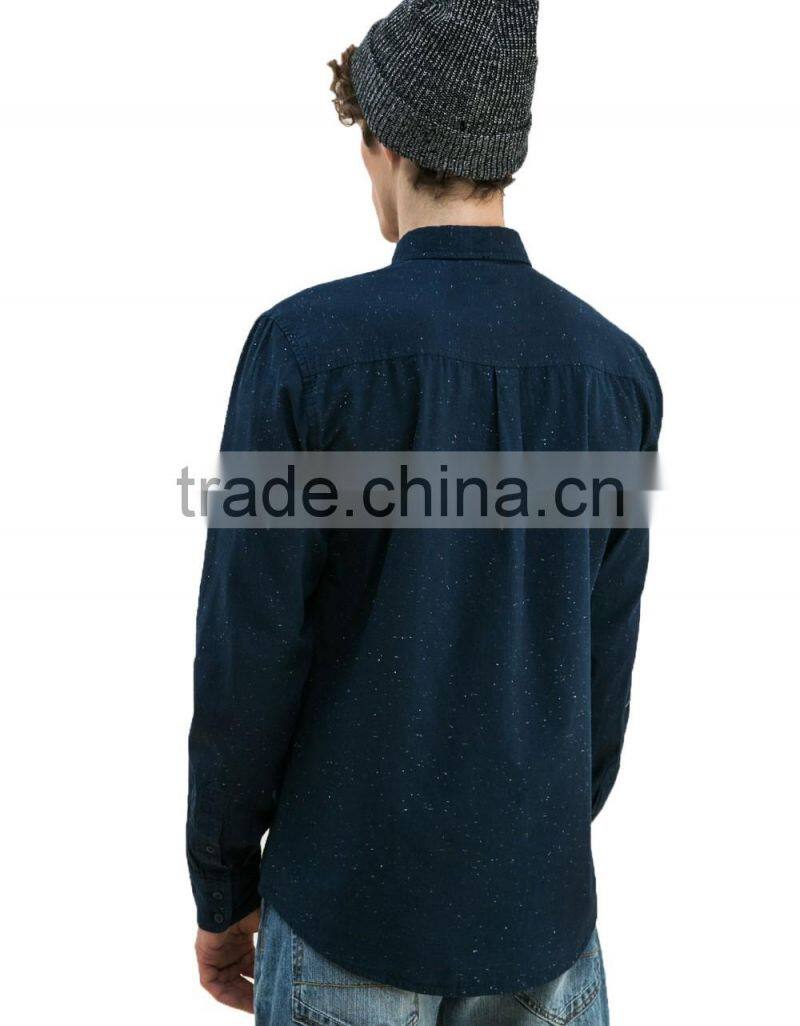 100% cotton 2017 fashion mens shits small jacquard shirts