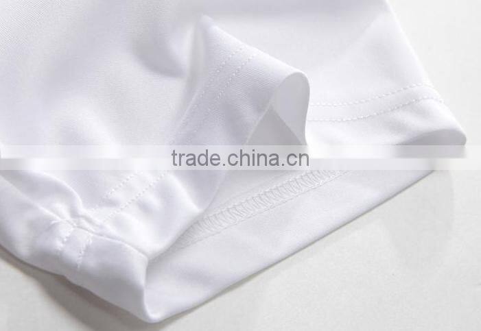 Summer Design Mens Custom Color Short Sleeve Basic T-shirt Polyester Wholesale