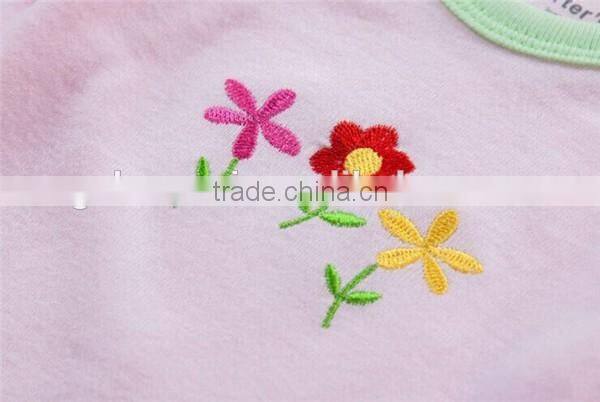 wholesale 5 pcs long sleeve romper set, baby girl's bodysuit gift set