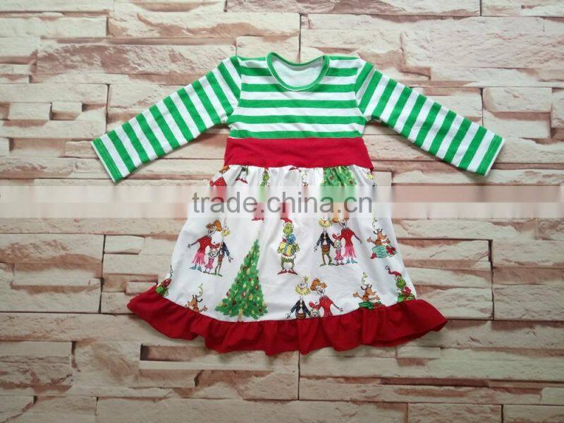 Wholesale children's boutique clothing fashion design small girls dress