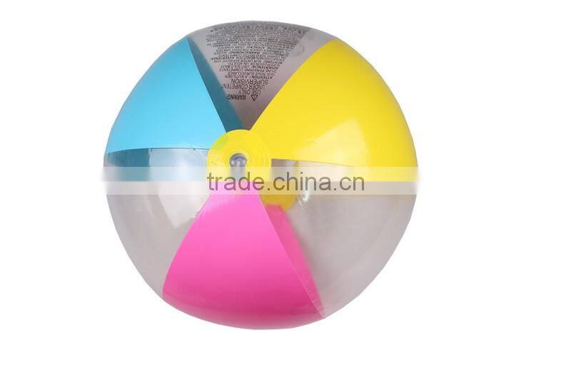 INTEX 4 color inflatable beach ball
