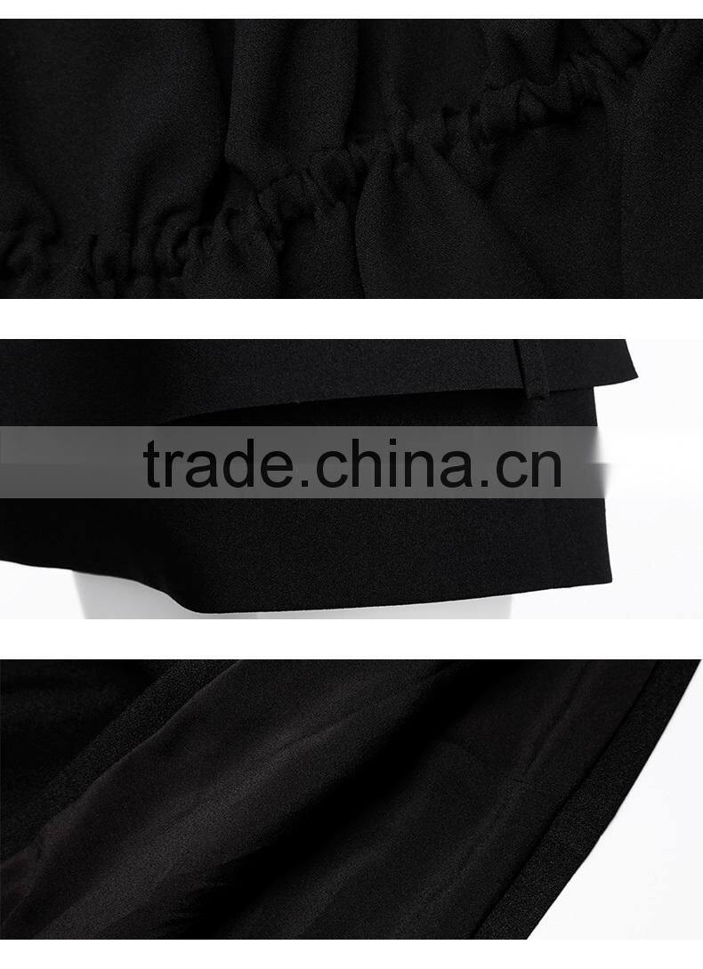 OEM fashion latest ladies summer sexy dress , wholesale black women dresses