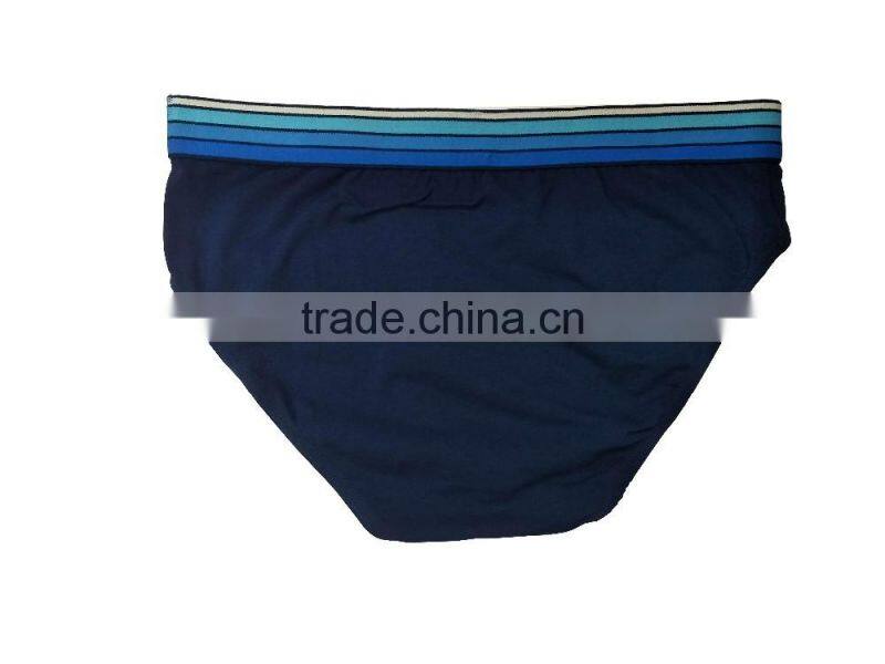 custom men basic brief underwear polyester