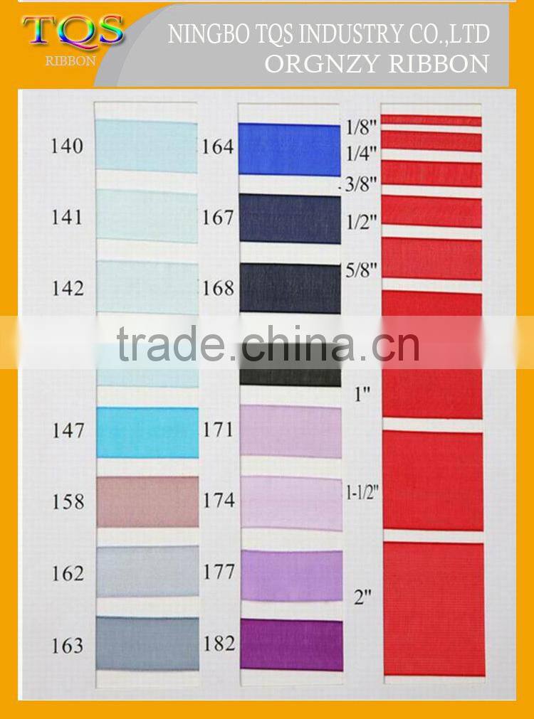 2cm Foaming Printed Orgnza Ribbon