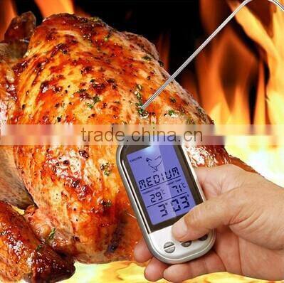 Programmable Wireless Remote Digital Thermometer & Probe, Meat, BBQ, Grill Tool