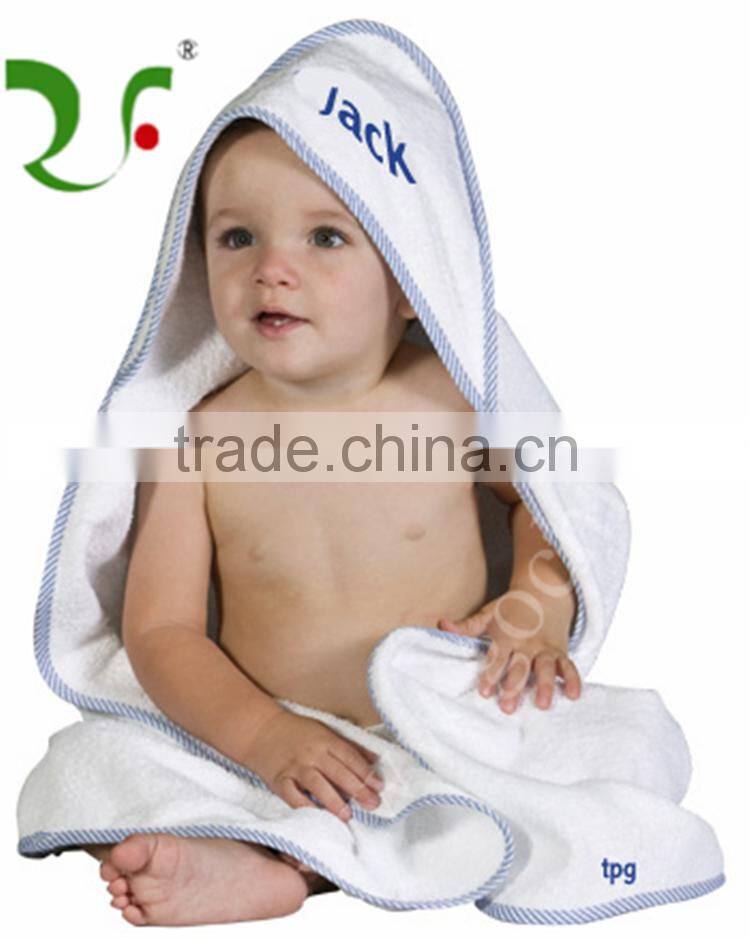 Customized 100% cotton baby hooded bath towels bulk sale online