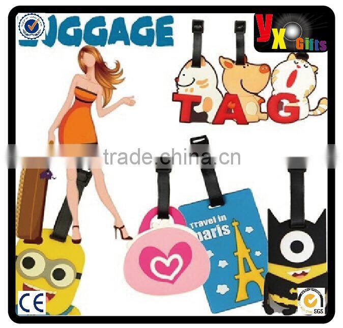 Free Shipping KITTY LUGGAGE TAGS 2014 Design. Best Gift for Loved Ones/greeting card