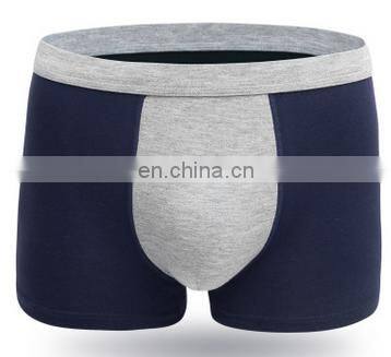 Solid Bamboo Fiber Shorts Men Underwear Men's Boxer Modal Sexy Shorts 4 Colors L-XXL