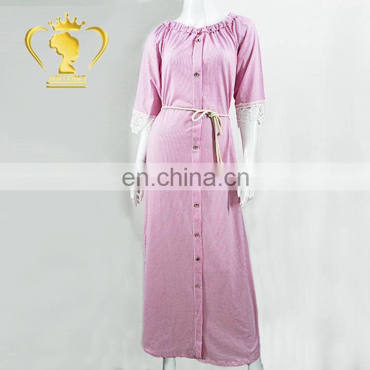 Factory direct supply islamic ladies clothing girl muslim dress for muslim girls