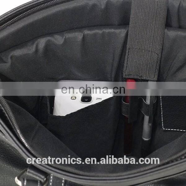 CR Hot Promotion fashion women leather PU soft handbag designer laptop bag shoulder bags women bag