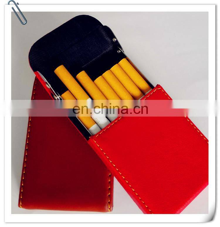 PU silicone portable cigarette case cigarette box