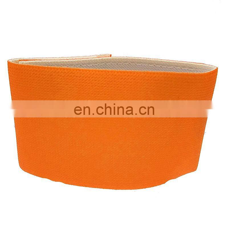 Adjustable reversible elastic soccer shin guard straps