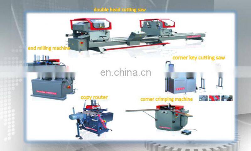 2016 Aluminium Window making machine Single Head Any Angle Cutting machine