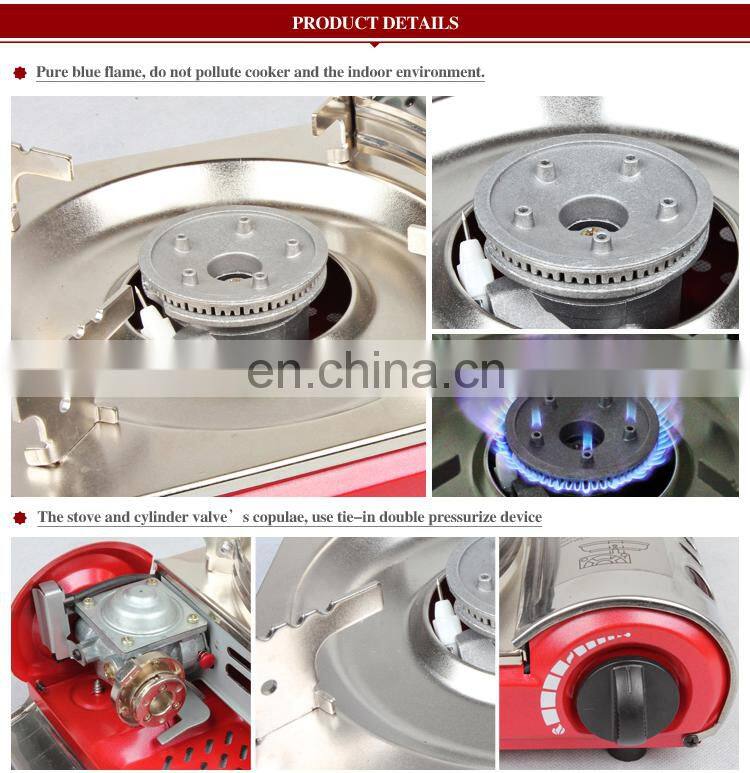 High quality ce certification outdoor camping mini butane stove