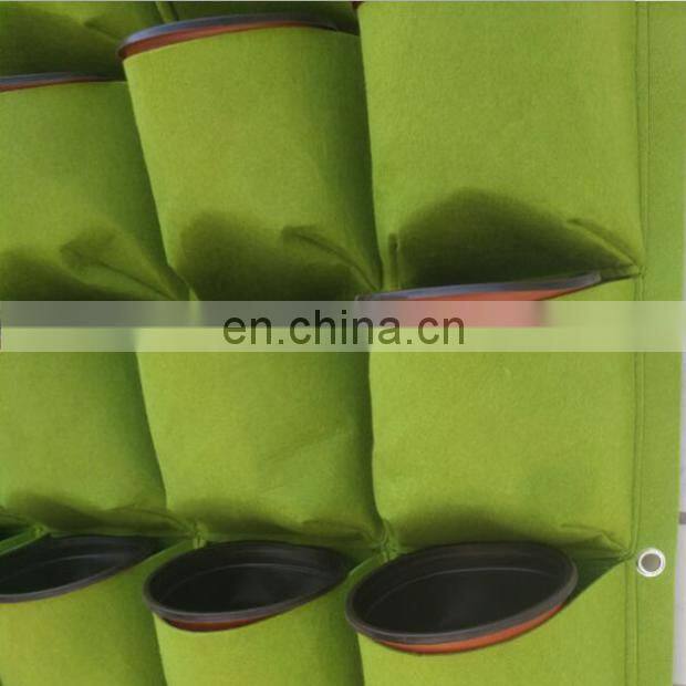 Felt Fabric Hanging Planter Vertical Garden Grow Bags