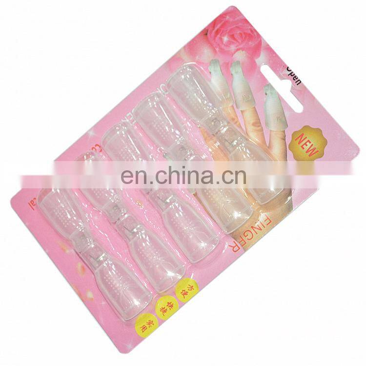 Women Plastic Nail Art Soak Off Cap Clip UV Gel Polish Remover Wrap Tool Makeup Cosmetic Tools Overmal