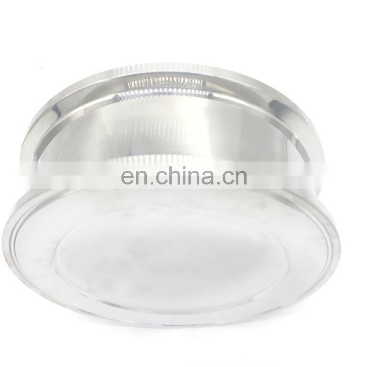 Sanitary Stainless Steel Pipe Clamp with insert with pipe hanger or with FNPT pipe for extraction rack