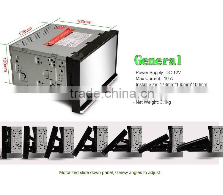 Erisin ES8020M 8" Double Din Car Multimedia System Player