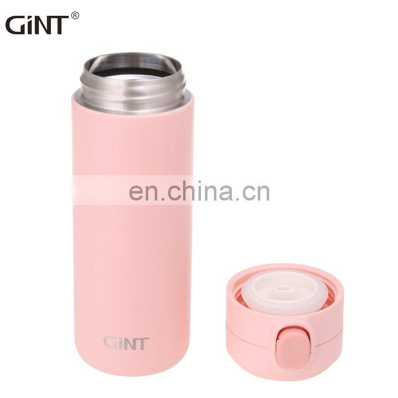 small capacity 300ml cup water bottle  portable stainless steel vacuum flask with  bounce cover