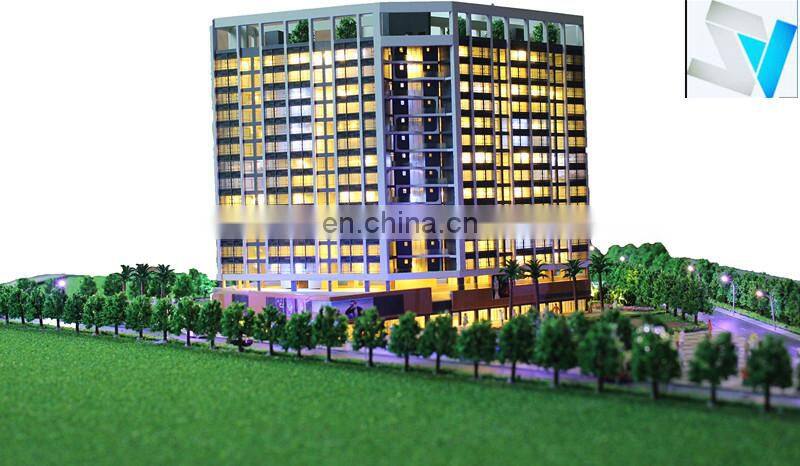 Apartment and office building model maker , 3d miniature model