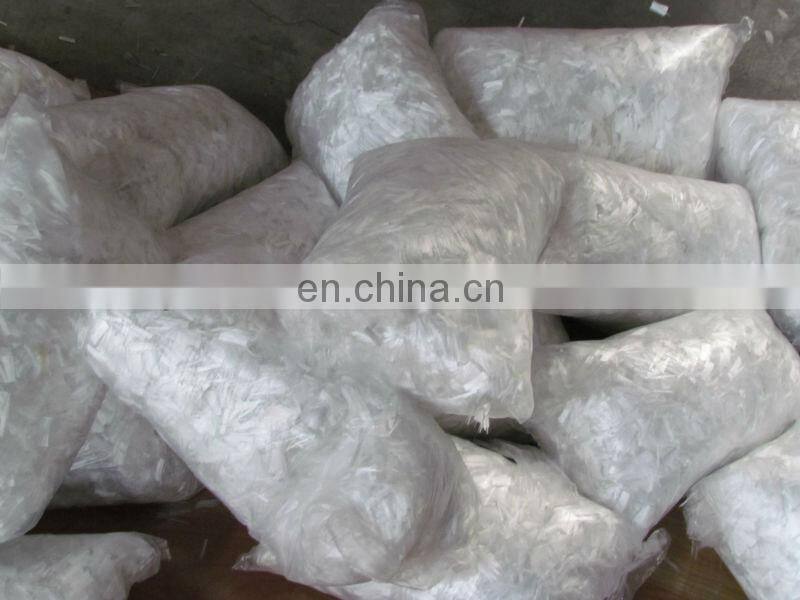 21mm alta tenacidade 100% fibra de polipropileno para o concreto