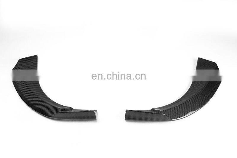 C117 Cla250 260 Cla45 Carbon Fiber Front Bumper Lip Splitter for Mercedes CLA