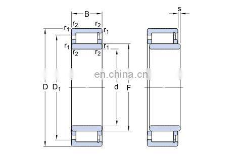 High-capacity Cylindrical Roller Bearings NUH2248ECMH/PEX NUH 2248 ECMH/PEX
