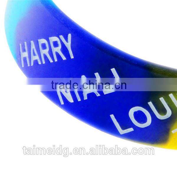 Fashion design bigger silicone band